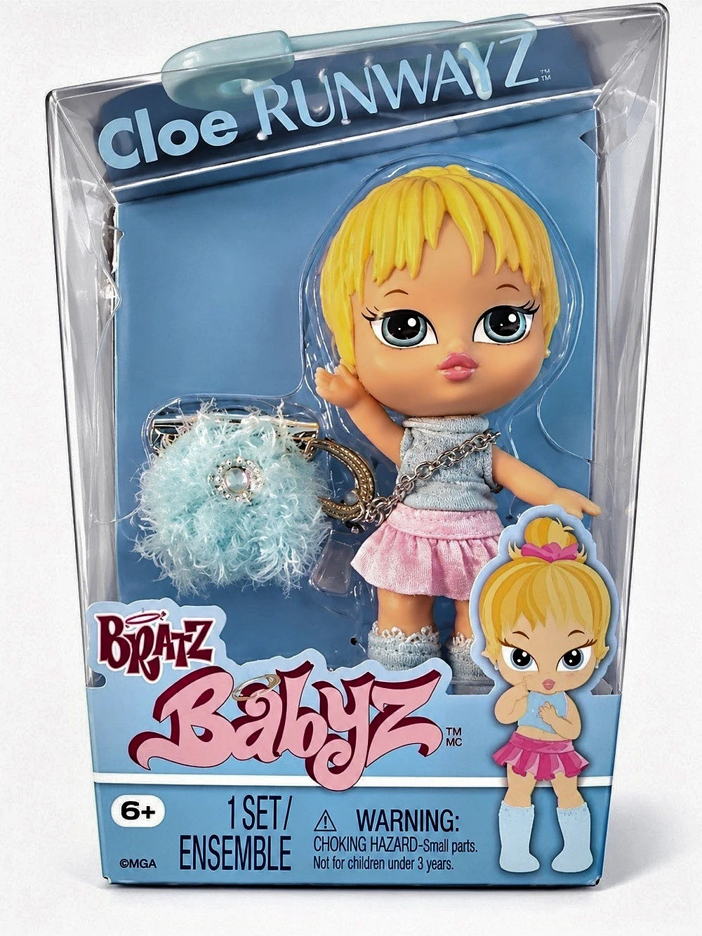 Bratz Babyz Baby Doll Set Pink & Blue NWT